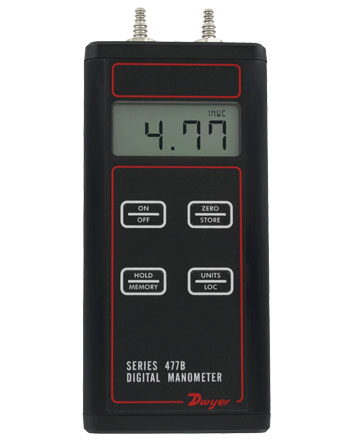Series 477B handheld digital manometer​ image