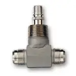 304 SS Turbine Flow Meters With 37° Flare Fittings